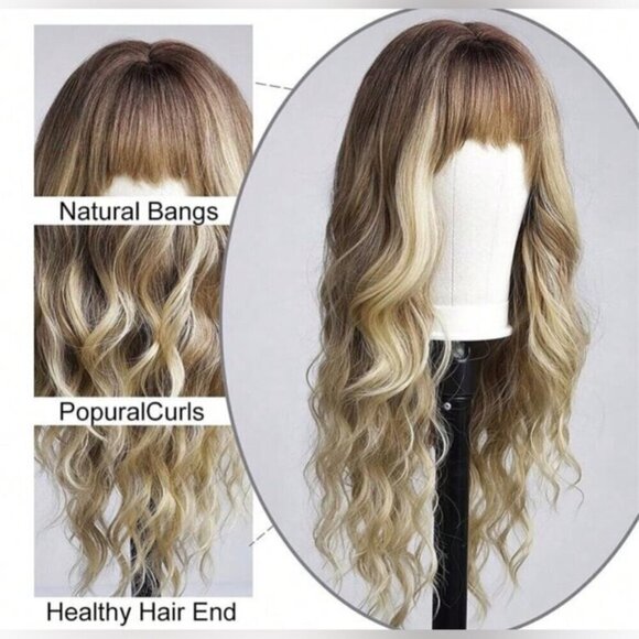 Dirty Blonde long Wig - Picture 9 of 9